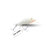 Isca Artificial OCL Lures Little Crank Bait, modelo sinking de 4,3 cm e 5,5 g, em madeira, ação meia-água, barbela média, garatéias #8 (4X), ideal para captura de tucunaré, traíra, dourado, black bass e outros predadores aquáticos. Cor OSSO.