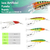 Isca Artificial Rapala Barra Magnum BMAG11 Fundo - 11cm 20gr