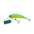 Isca Artificial Yamasaki Brutona BT Fundo Cor 104 , isca artificial artesanal de fundo feita em resina PU resistente, ideal para grandes predadores como Pintado, Cachara, Surubim, Jau, Dourado e Cachorra. Com cores cítricas e vibrantes, atinge até 2,5 met