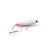 Isca Artificial OCL Lures Control Minnow 85, modelo Jump Minnow de 8,5 cm e 10 g, flutuante, com ação jumping, zara e stick, feita de madeira, olhos 3D e garatéias Nº 6 (4X), ideal para capturar tucunaré, traíra e dourado. Cor Arari.