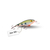 Isca Artificial Shad Meia Água OCL Ziza Shad 90 By Fabio Baca flutuante, com corpo de madeira e barbela em L, ideal para pesca de predadores como tucunaré, traíra e dourado. Cor 103.