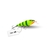 Isca Artificial OCL Ziza Shad 75 by Fabio Baca, meia-água, flutuante, ideal para pesca de tucunaré, traíra e dourado, com ação rolling, barbela em L e corpo fino para fisgadas precisas e alto desempenho. Cor AB.