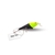 Isca Artificial Shad Meia Água OCL Ziza Shad 90 By Fabio Baca flutuante, com corpo de madeira e barbela em L, ideal para pesca de predadores como tucunaré, traíra e dourado. Cor 117.