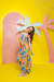 macacao lila- Stitch no safari - LARI KIDS MODA INFANTIL