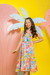 VESTIDO LUA, ESTAMPA: ANGEL FLORAL - loja online