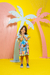 VESTIDO LILICA- ESTAMPA STITCH PRAIA - comprar online