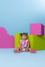 VESTIDO FLORA-ESTAMPA: SALADA DE FRUTA - TAMANHO:BABY - LARI KIDS MODA INFANTIL