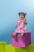 VESTIDO FLORA-ESTAMPA: SALADA DE FRUTA - TAMANHO:BABY - comprar online