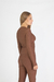 REMERA BINDU ML Chocolate en internet