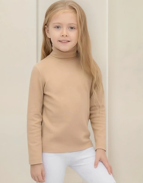 Polera Termica Niño/a - Camel