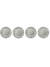 Set x4 Espejos Decorativos Redondos Para Colgar (EP46200) - comprar online