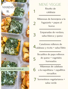 Pack de 28 viandas ESTÁNDAR - tienda online