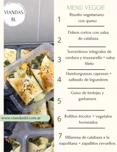 Pack de 28 viandas ESTÁNDAR - tienda online