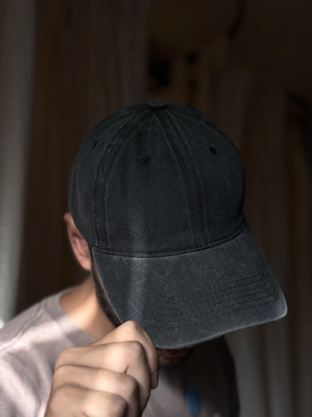 Gorra | Negro Gastado