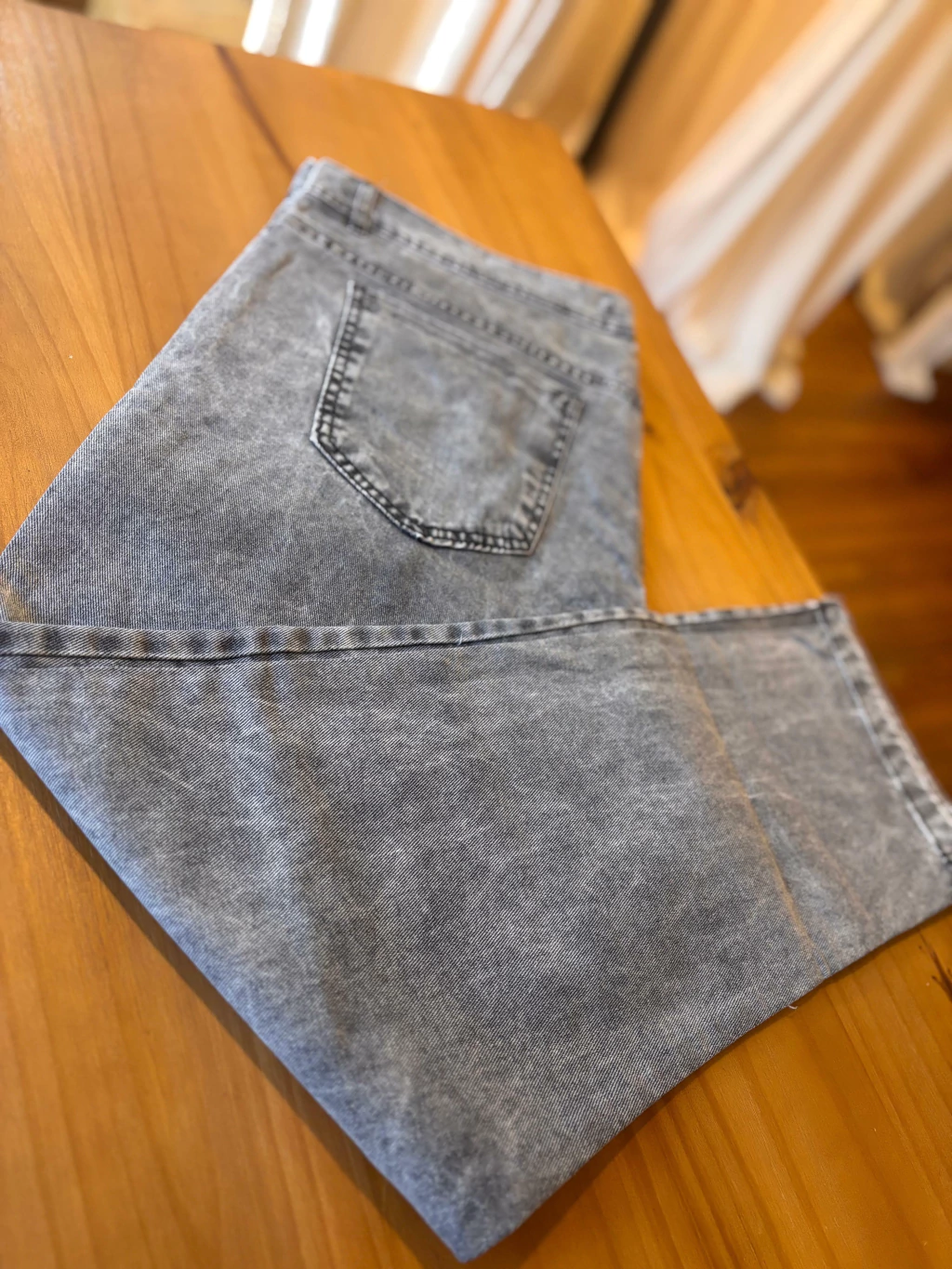 Pantalon | Mom PLM Gris