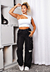 Cropped Feminino com Recorte No Busto Preto Fashion Estiloso Festa I CH10 na internet