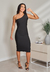 Vestido Midi Lua Ombro Só Festa Estilo I UN122 na internet