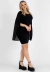 Vestido Curto Manga em Tulê Luxury I UN34 - Unnah Moda Feminina Balada