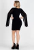 Vestido Curto Manga em Tulê Luxury I UN34 - loja online