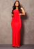 Vestido Feminino Longo Manga Só Elegante Fashion Festa I Z11 - loja online