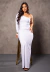 Vestido Feminino Longo Manga Só Elegante Fashion Festa I Z11 - comprar online