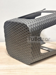 Banqueta simil ratan - tienda online