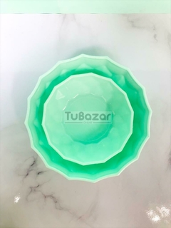 Imagen de Bowl/ ensaladera mediana facetado pastel