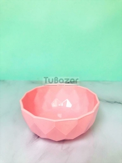 Bowl/ compotera chica facetado pastel x1 en internet
