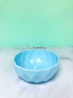 Bowl/ compotera chica facetado pastel x1 - Tu Bazar Online