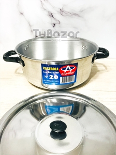 Cacerola aluminio Alumar eco - comprar online