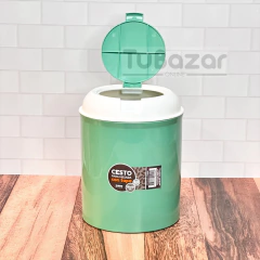 Cesto de residuos KMG con tapa 2,5 lts - tienda online