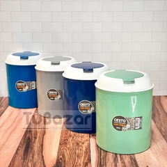 Cesto de residuos KMG con tapa 2,5 lts