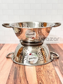 Colador cola pastas acero Carol - comprar online