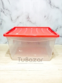 Contenedor con trabas 30 lts - Tu Bazar Online