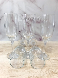 Copa de champagne en internet