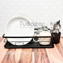 Escurridor de vajilla Hudson 1 piso - Tu Bazar Online