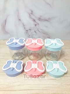 Frasco de vidrio mariposa chico - comprar online