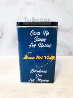 Lata rectangular con vertedor vinilo