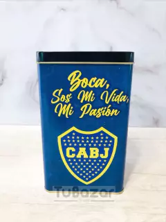 Lata rectangular con vertedor vinilo - comprar online