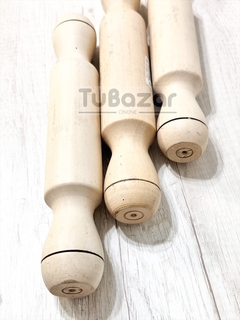 Palo de amasar 40 cm - comprar online