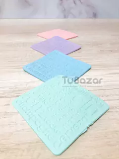 Posa vasos silicona flexible