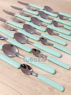 Cuchara de te Carol acqua pastel