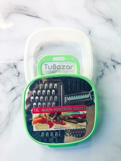 Rallador con recipiente desmontable