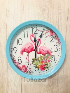 Reloj de pared flamencos 22,5 cm en internet