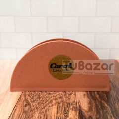 Servilletero plástico Carol Areia - Tu Bazar Online