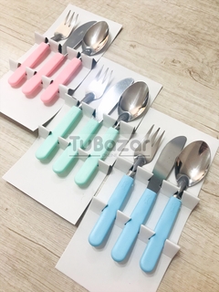 Set cubiertos Carol infantil 3 piezas - comprar online