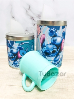 Set matero estampado (yerbera, azucarera y mate de plástico) - Tu Bazar Online