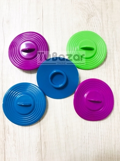 Tapón bañera/bacha pvc x2 - comprar online