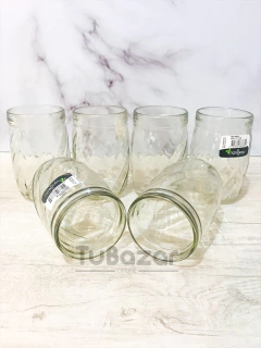 Vaso Hebras x6 - Tu Bazar Online