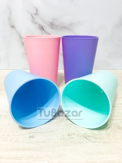 Vaso plástico pastel en internet